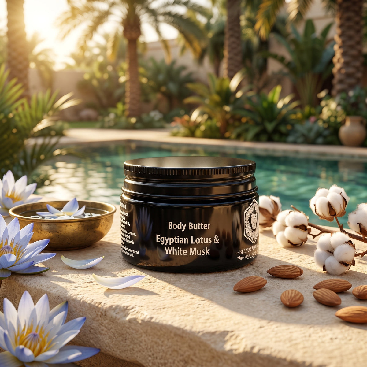 Egyptian Lotus and White Musk Body Butter