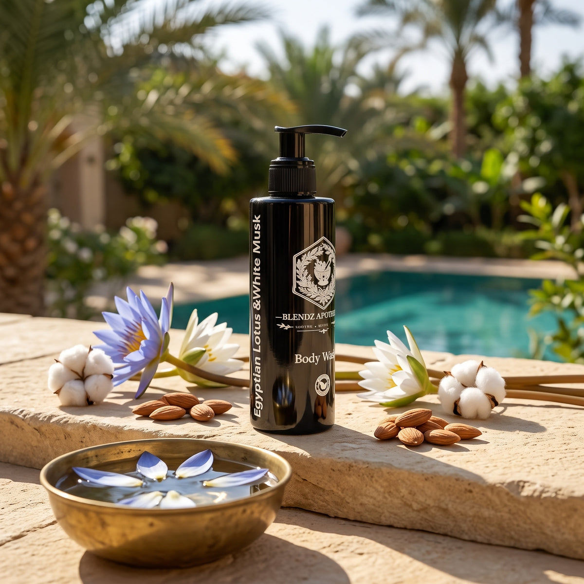 Egyptian Lotus and White Musk Body Wash