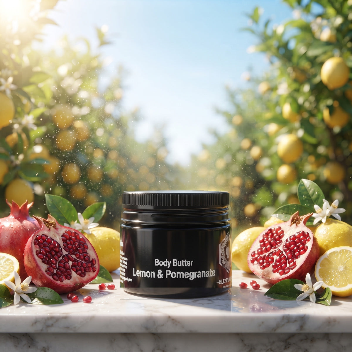 Lemon and Pomegranate Body Butter
