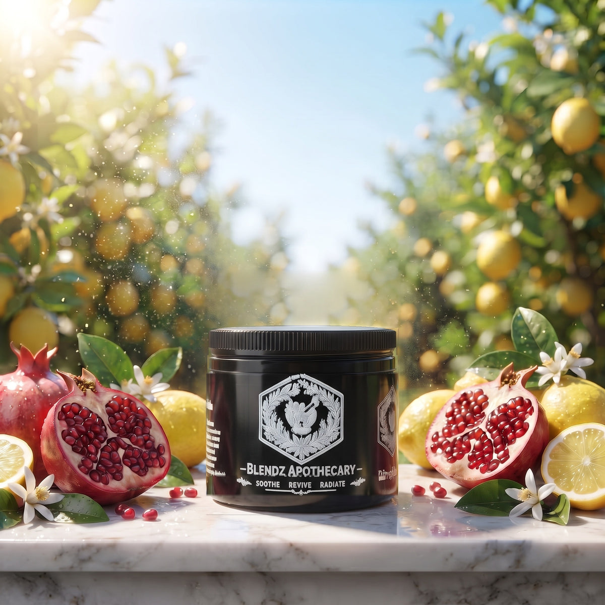 Lemon and Pomegranate Body Butter