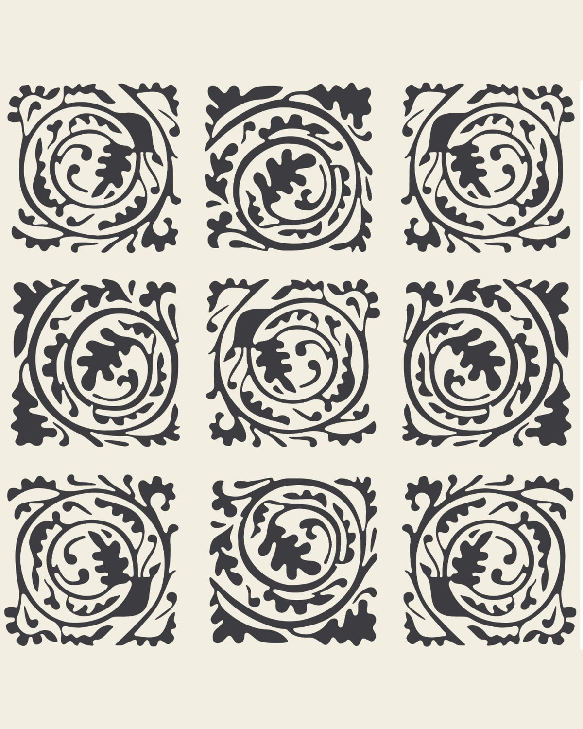 petals Black and White