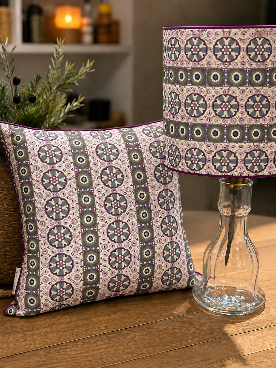 Flores Set Fuchsia